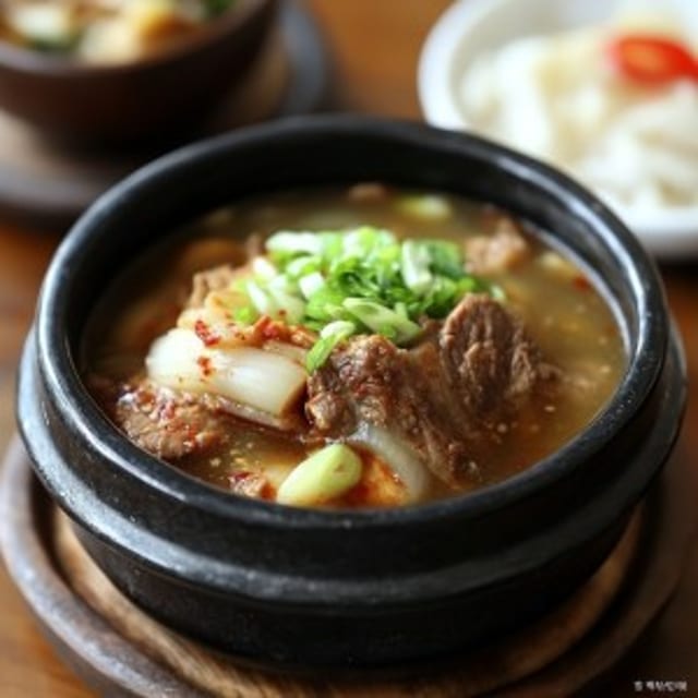 Ox Knee Soup [도가니탕].