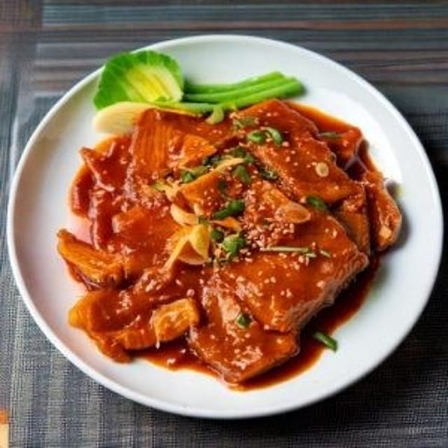 Braised Beltfish [갈치조림].