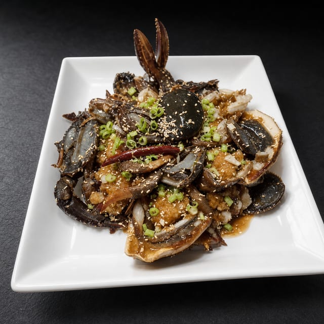 Soy Sauce Marinated Crab [간장게장].