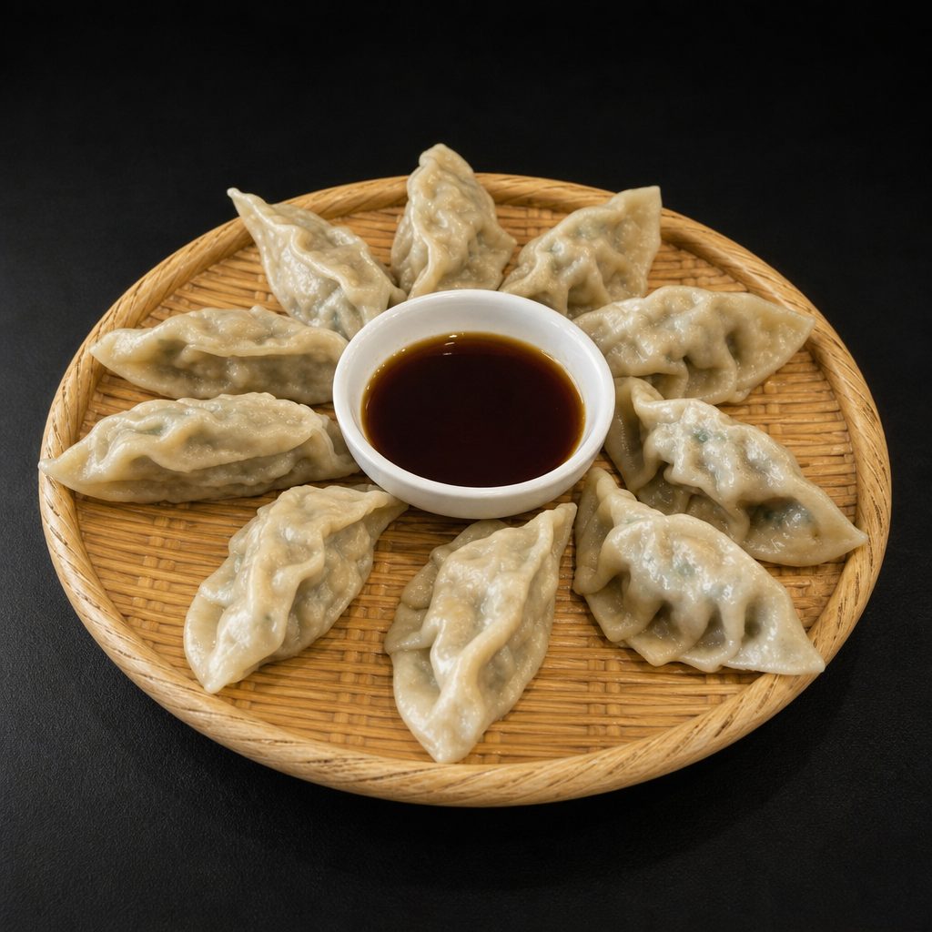 Korean Dumplings [만두접시].