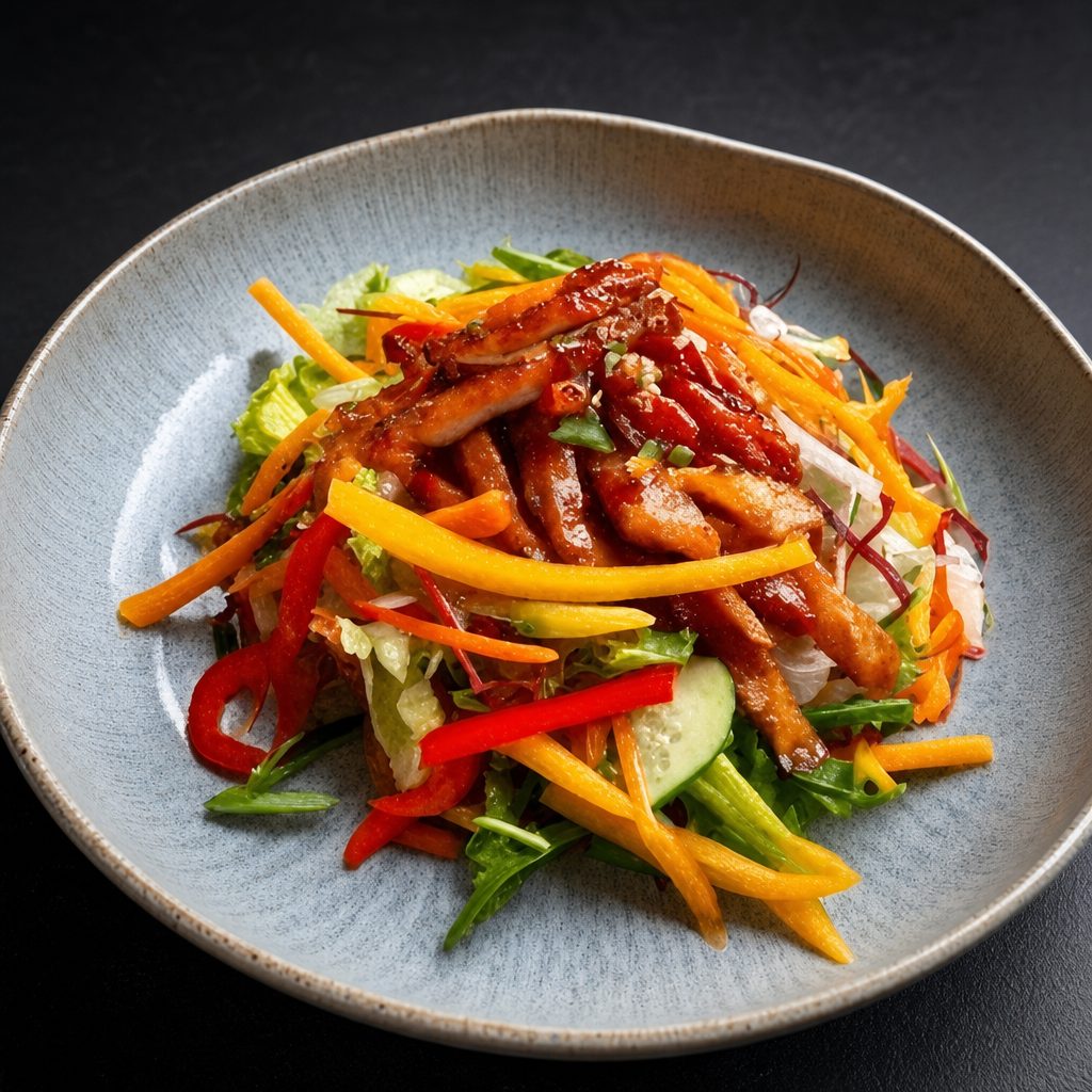 Smoked Duck Salad [훈제오리무침].