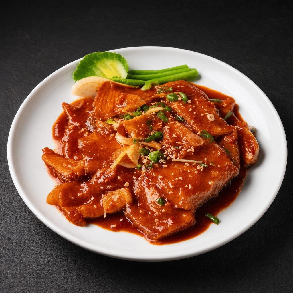 Braised Beltfish [갈치조림].