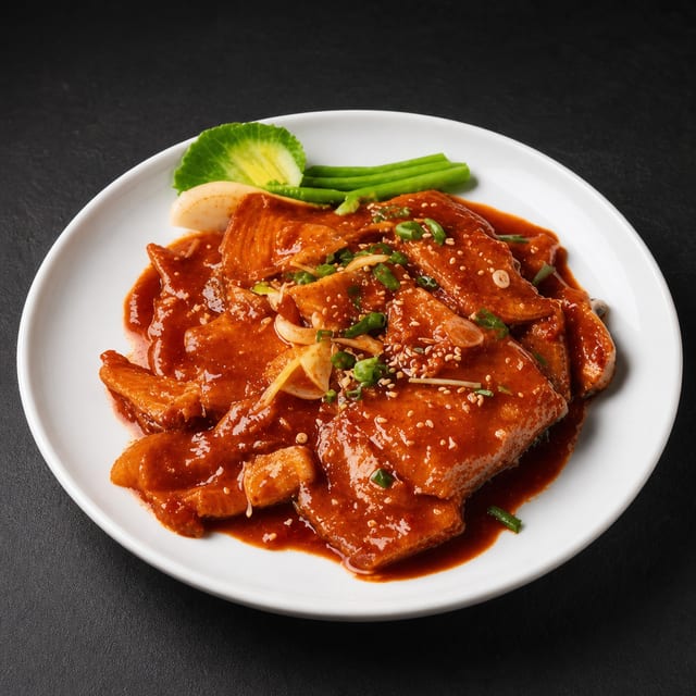 Braised Beltfish [갈치조림].